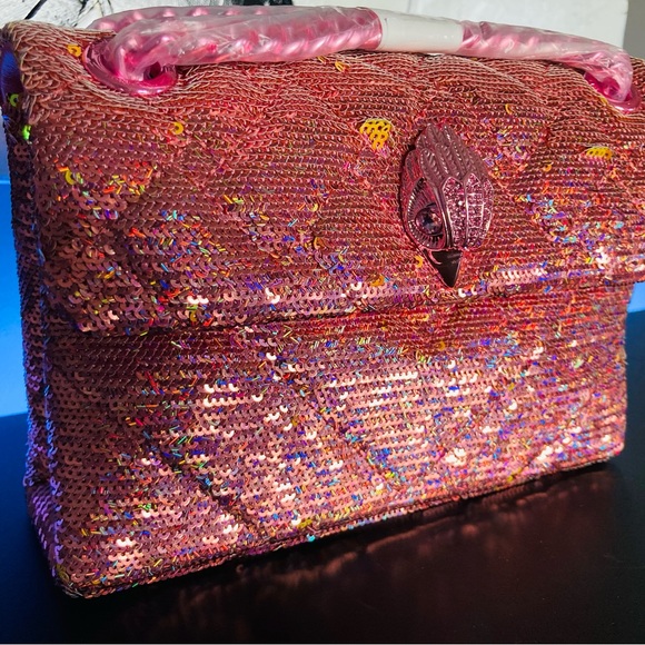 Kurt Geiger Bags Nwt Kurt Geiger Sequins Mini Kensington Bag Pink